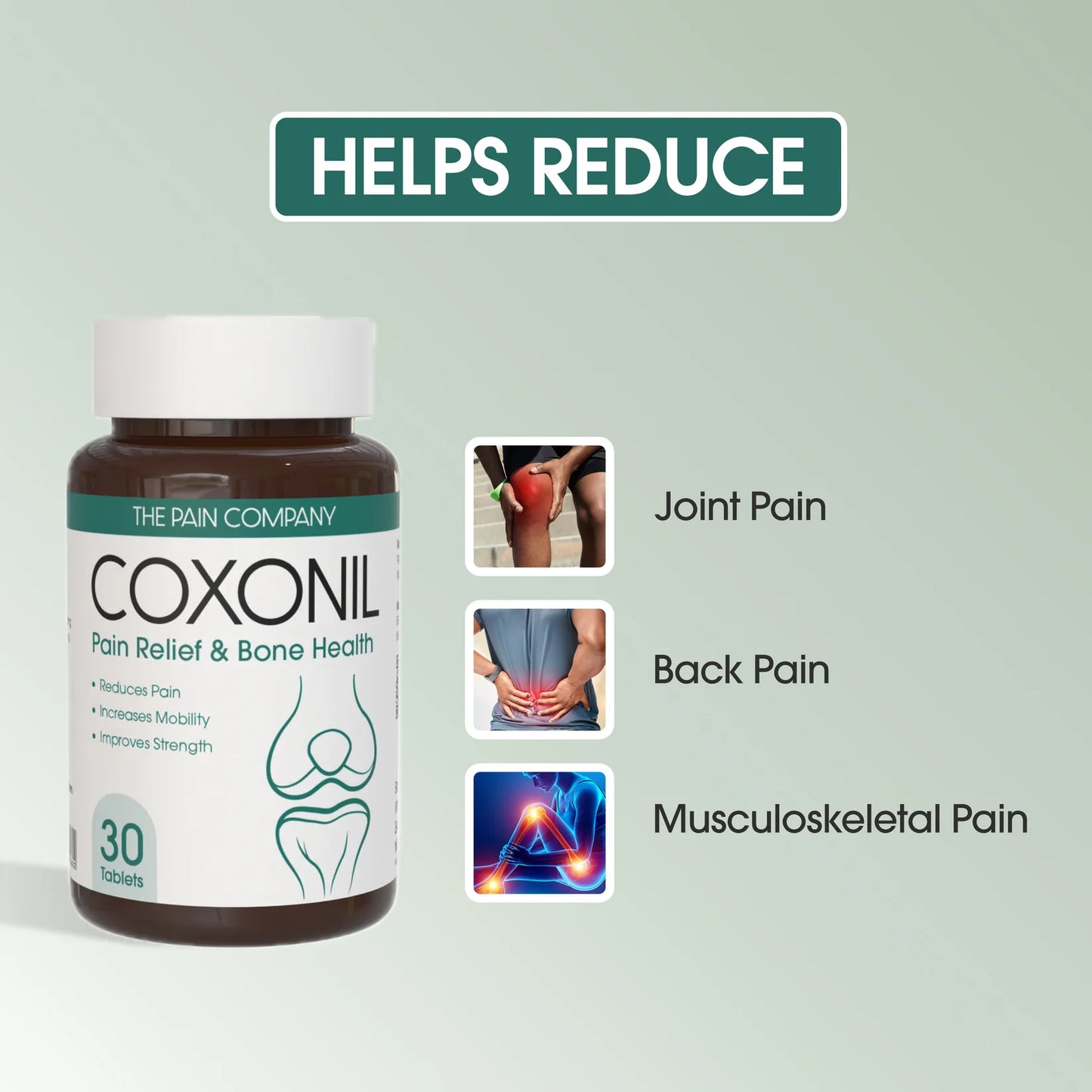 Coxonil | Reduces Bones and Tissue Degeneration