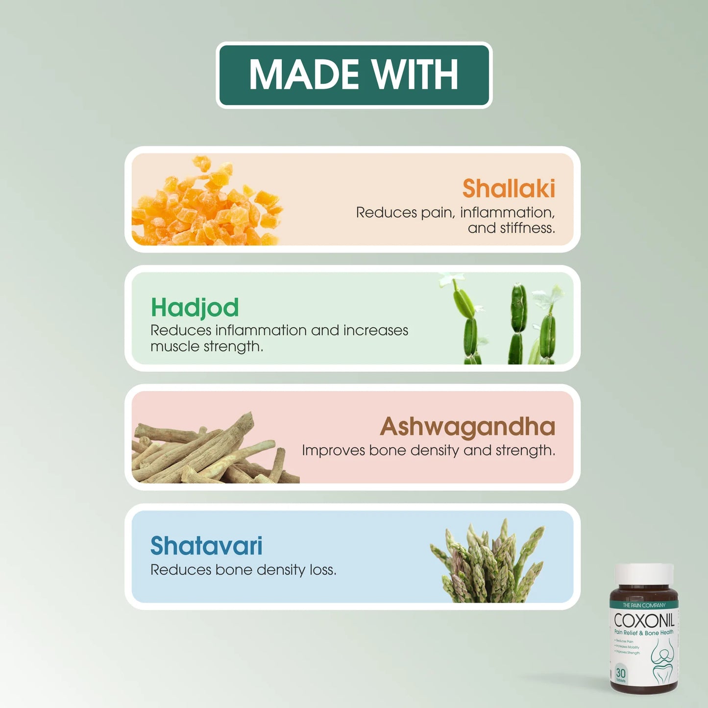 Coxonil | Reduces Bones and Tissue Degeneration